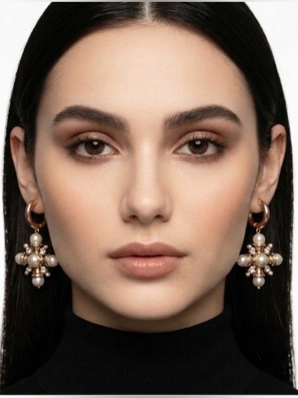 NWT We Wore What Snowflake Earrings